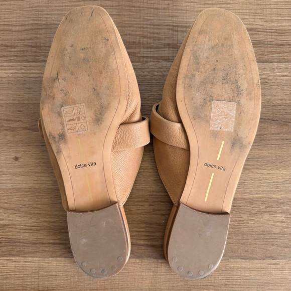 Dolce Vita - Women’s Santel Loafer Mules in Brown/Tan Leather size 8.5 - Picture 8 of 8